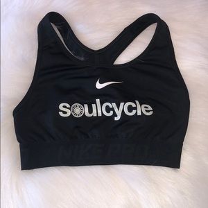 Black “SOULCYCLE” Sportsbra (Nike)